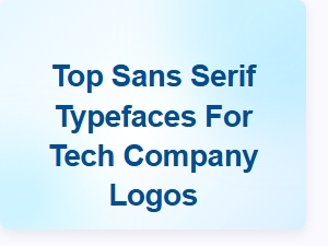 Exploring the Best Sans Serif Fonts for Tech Logos